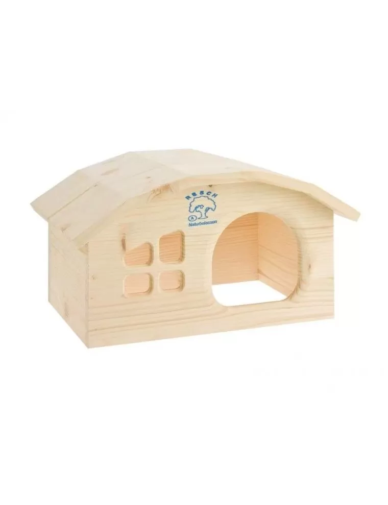 RESCH - Casetta in legno massello per roditori