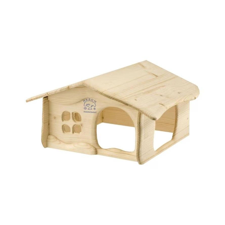 RESCH - Solid Wood Chalet for Small Rodents