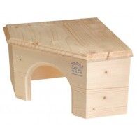 RESCH - Solid Wood Corner House for Rodents