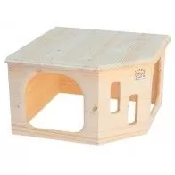 RESCH - Large Corner House for rabbit and guinea pig RESCH - Large Corner House for rabbit and guinea pig