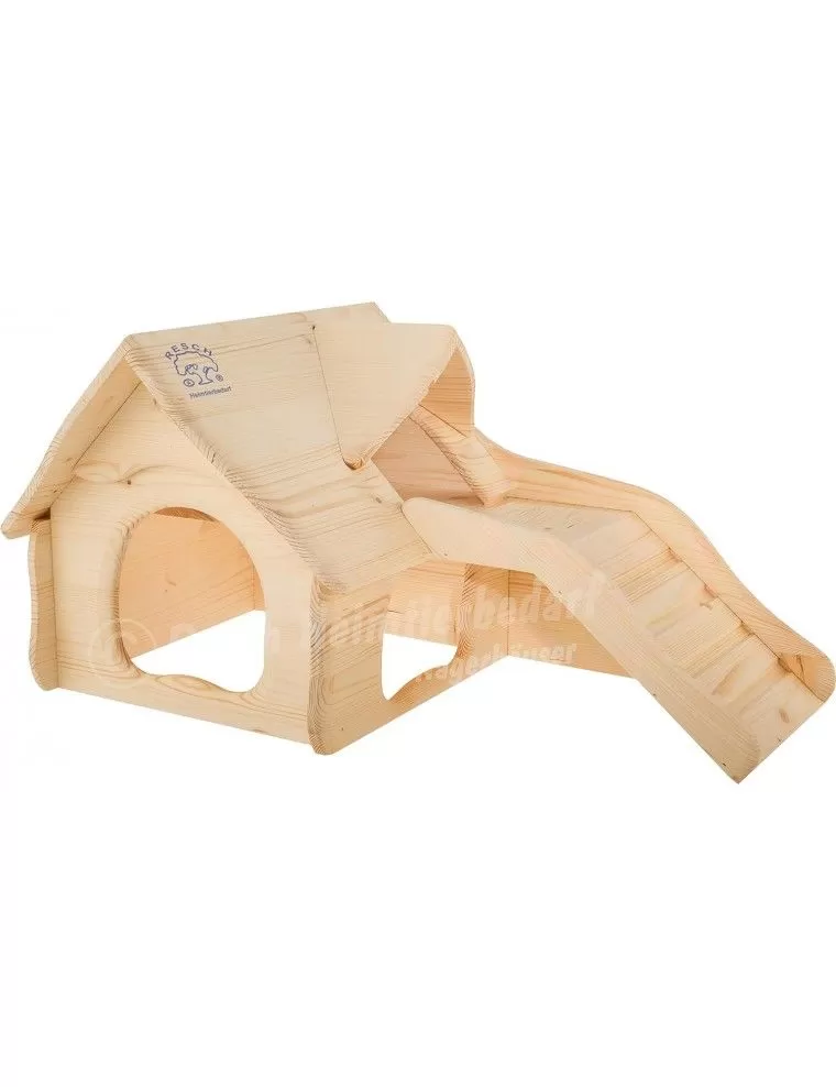 RESCH - Casa de dois andares para coelhos anões e porquinhos-da-índia
