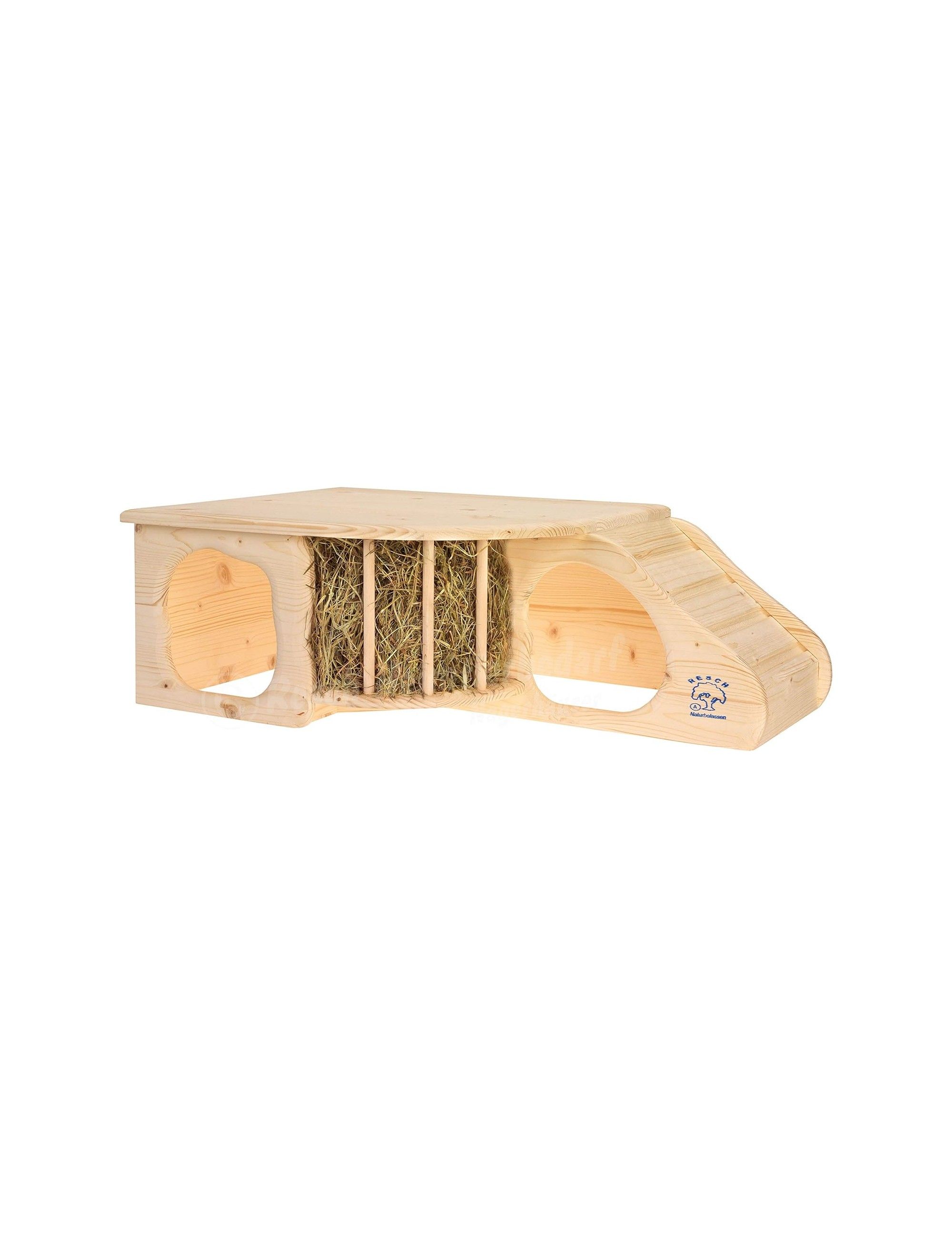 RESCH - Cave with rack for dwarf rabbit and guinea pig