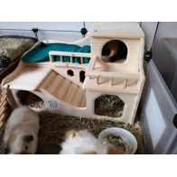 RESCH - Wooden Castle for Guinea Pigs