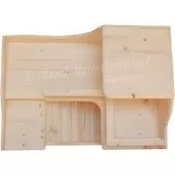 RESCH - Château en Bois pour Cochon d'Inde RESCH - Château en Bois pour Cochon d'Inde