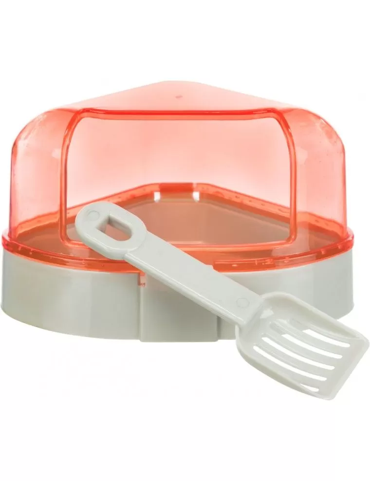 TRIXIE - Corner litter box with roof