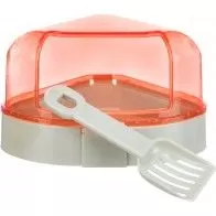 TRIXIE - Caja de arena de esquina con techo