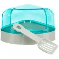 TRIXIE - Corner litter box with roof TRIXIE - Corner litter box with roof
