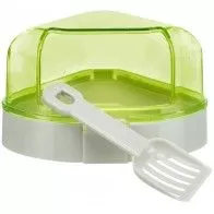 TRIXIE - Corner litter box with roof TRIXIE - Corner litter box with roof