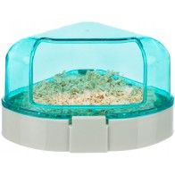 TRIXIE - Corner litter box with roof