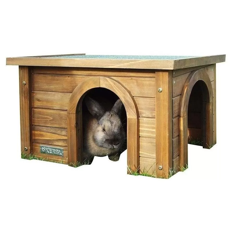 KERBL - Caseta exterior para conejos y roedores KERBL - Caseta exterior para conejos y roedores