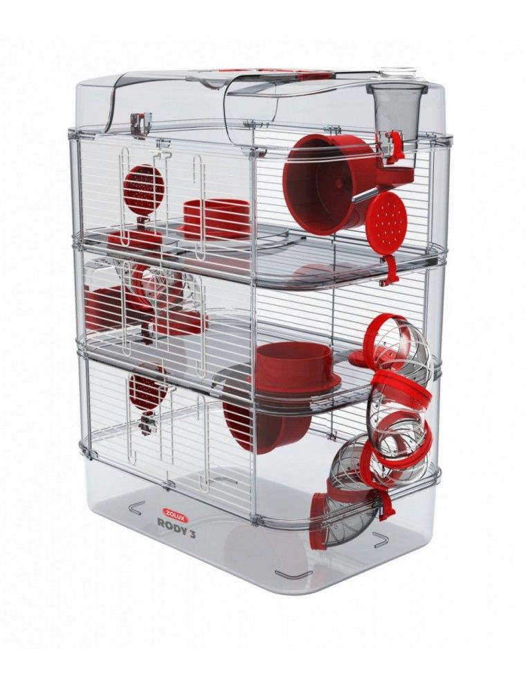 ZOLUX - Cage "Rody 3 Trio" pour petits rongeurs