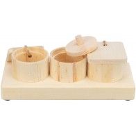 TRIXIE - Wooden “Snack Cups” Game