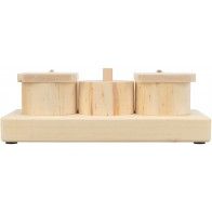TRIXIE - Spiel „Snackbecher“ aus Holz