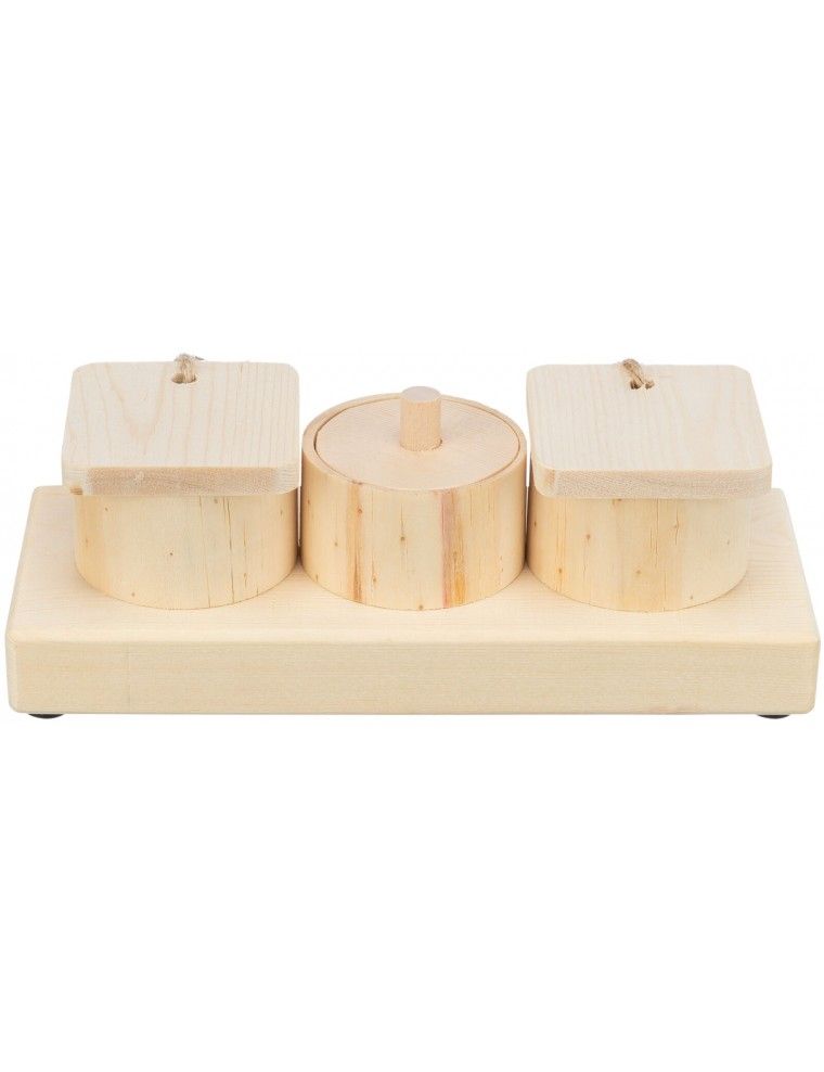 TRIXIE - Spiel „Snackbecher“ aus Holz