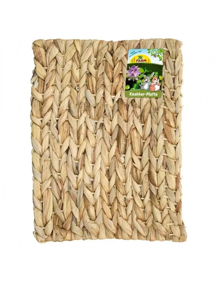 JR FARM - Tapis Tressé en Jacinthe pour lapin et rongeurs