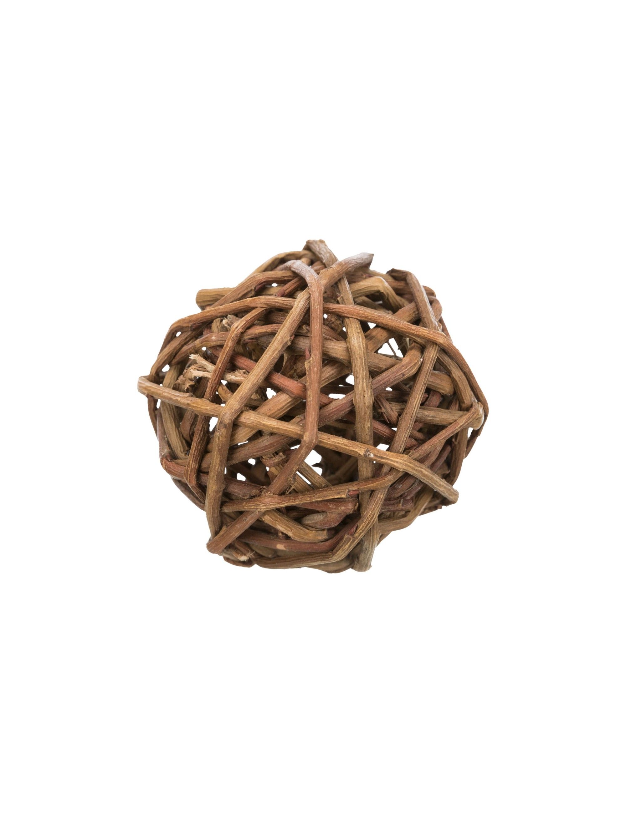 TRIXIE - Wicker Ball with Bell - 3 Sizes to choose from