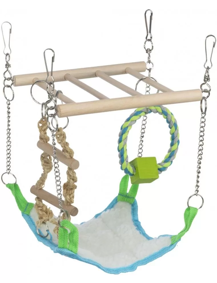 TRIXIE - Hanging ladder with hammock for small rodents