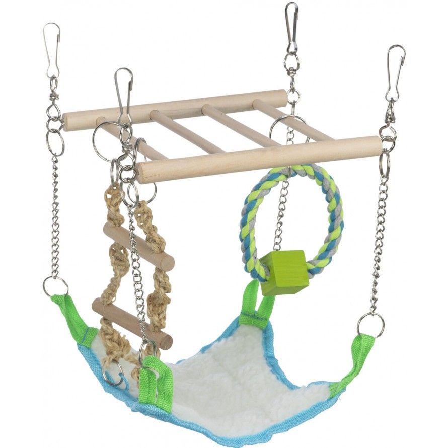 TRIXIE - Hanging ladder with hammock for small rodents