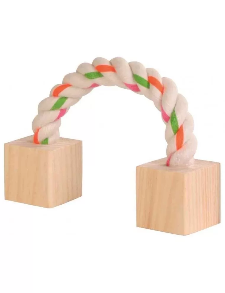 TRIXIE - Cubes with Rope for Playing and Snacking