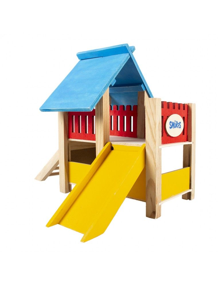 DUVO+ – Spielbereich „Schlümpfe“ für kleine Nagetiere