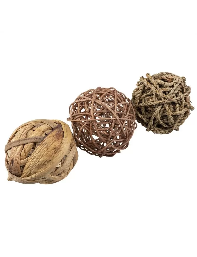 DUVO+ - Lot de Balles pour Rongeurs