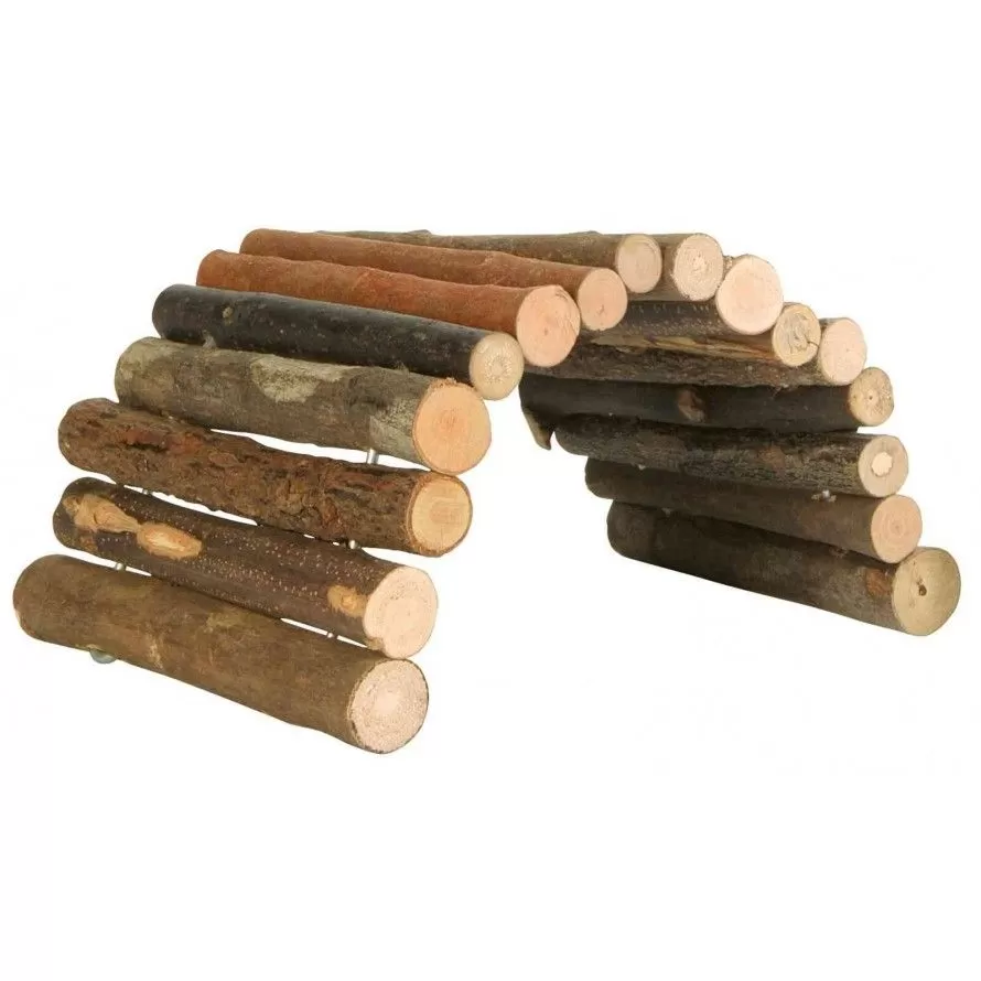 TRIXIE - Flexible Wooden Bridge for Rabbits and Rodents TRIXIE - Flexible Wooden Bridge for Rabbits and Rodents