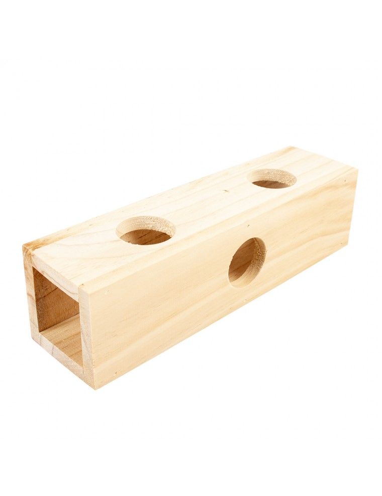 DUVO+ - Wooden Tunnel for Small Rodents