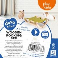 DUVO+ - Wooden Rocking Bed for Small Rodents