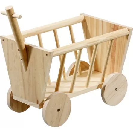 TRIXIE - Carro para heno de madera TRIXIE - Carro para heno de madera