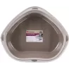 FLAMINGO - Large Corner Litter Box FLAMINGO - Large Corner Litter Box