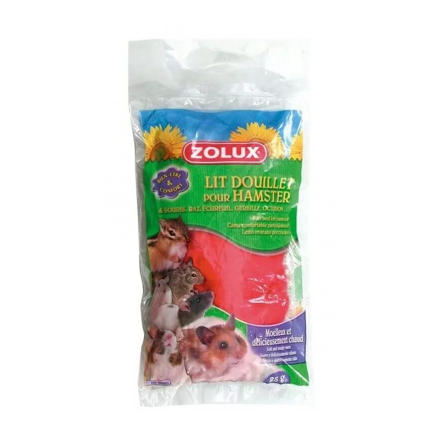 ZOLUX - Cama Aconchegante Colorida para Hamster
