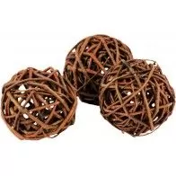 JR FARM - Set of Willow Balls for Rodents JR FARM - Set of Willow Balls for Rodents