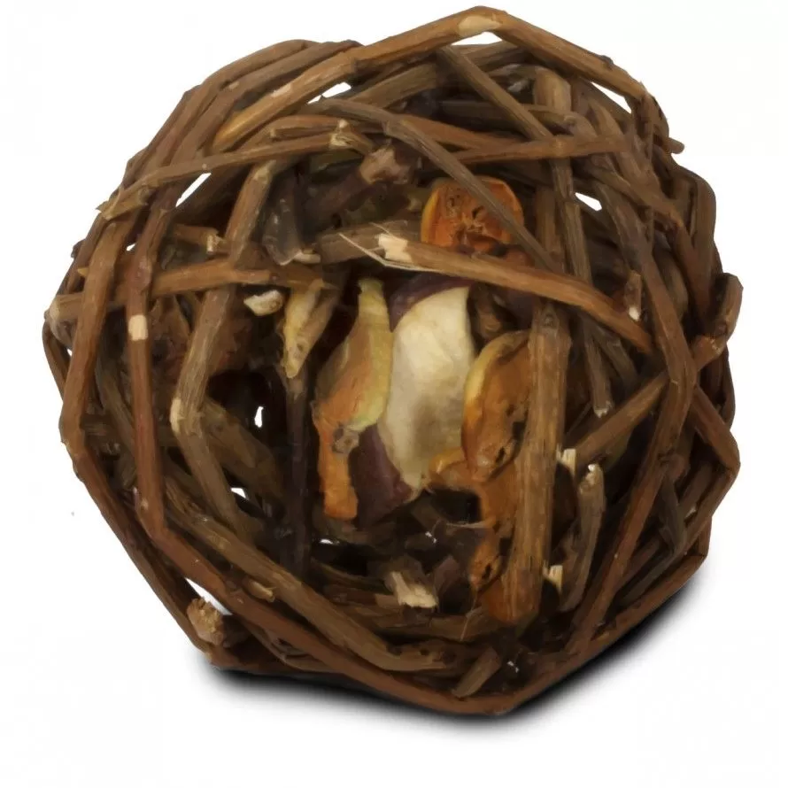 JR FARM - Willow Ball with Apple for Rodents JR FARM - Willow Ball with Apple for Rodents