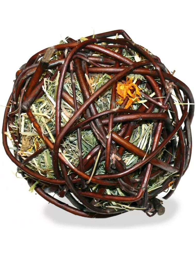 JR FARM - Balle en Saule avec Foin et Fleurs