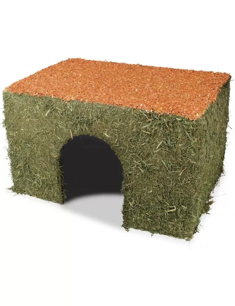 JR FARM - Hay House with Carrot for Rabbits and Rodents