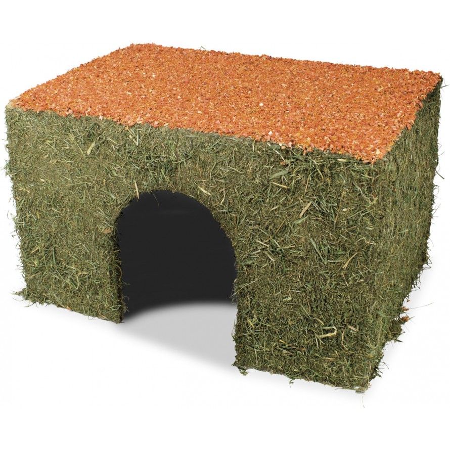JR FARM - Hay House with Carrot for Rabbits and Rodents