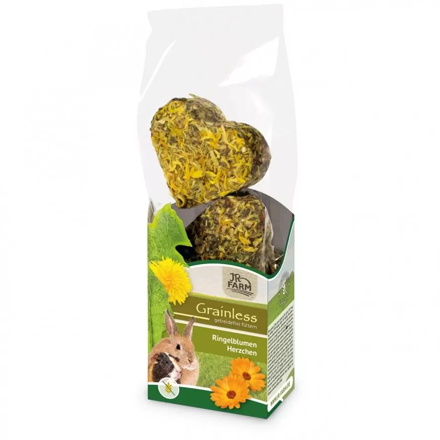 JR FARM – „Körnerlose“ Herzen mit Ringelblumen JR FARM – „Körnerlose“ Herzen mit Ringelblumen