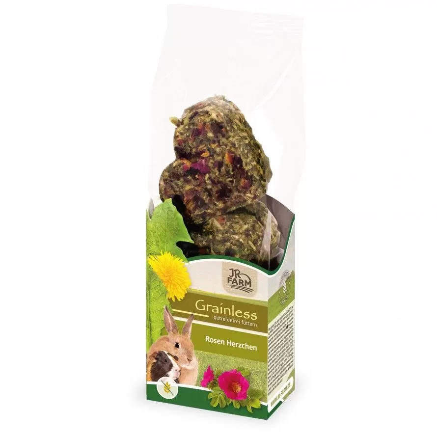 JR FARM - “Grainless” Hearts with Rose Flowers JR FARM - “Grainless” Hearts with Rose Flowers