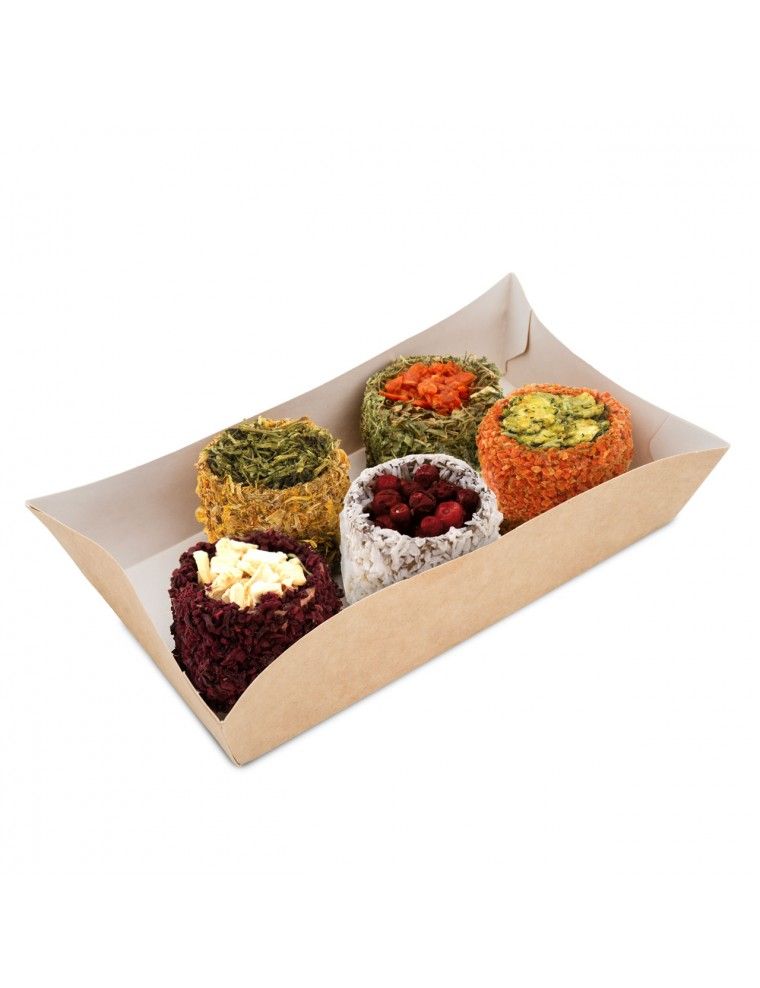 JR FARM – „Sushi“-Leckereien für Kaninchen und Nagetiere