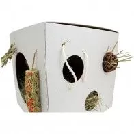 JR FARM - Active Box avec Foin et Friandises JR FARM - Active Box avec Foin et Friandises