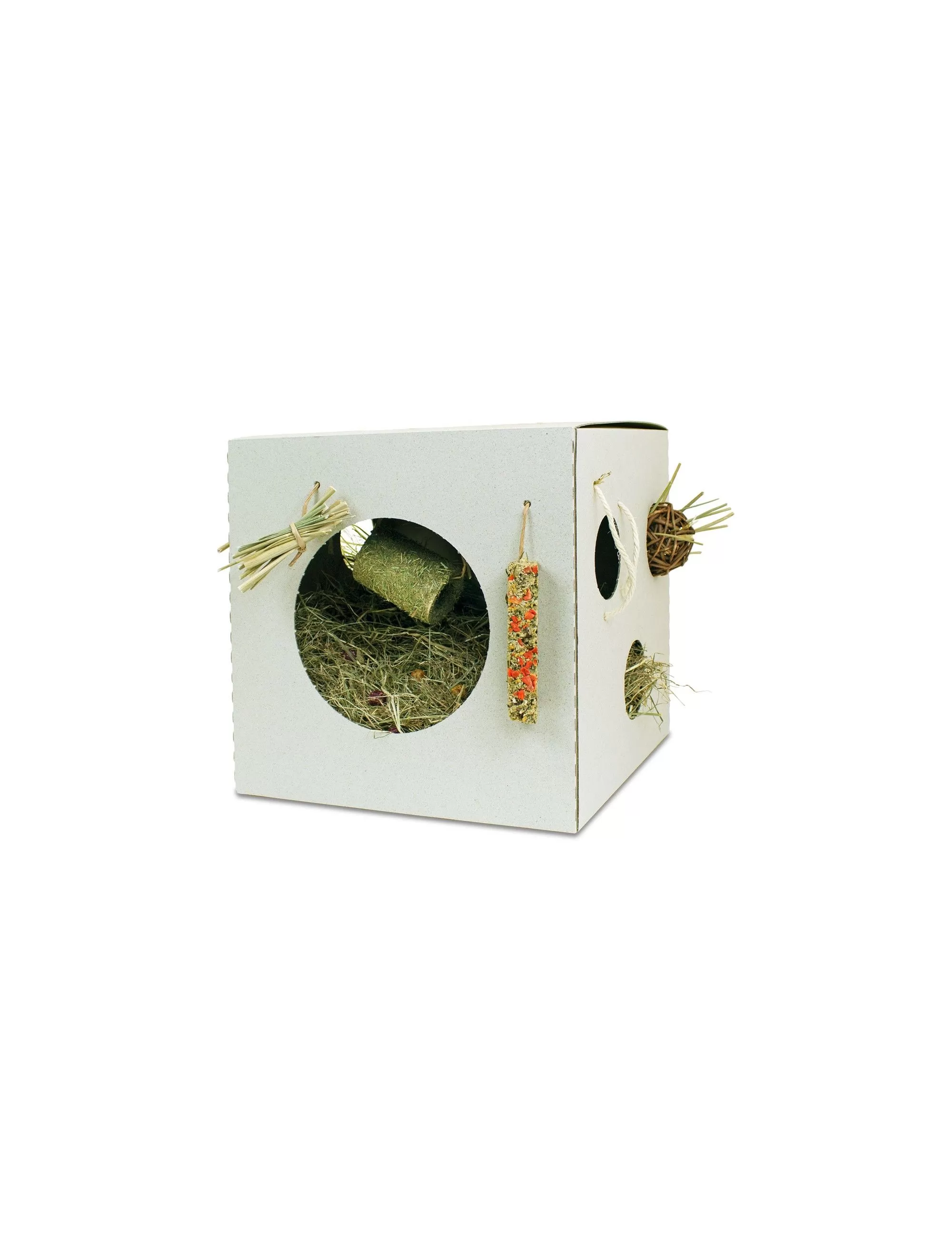 JR FARM - Caja Activa con Heno y Golosinas