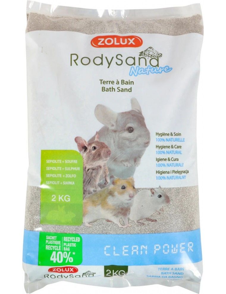 ZOLUX - Terra da Bagno “RobySand Nature”