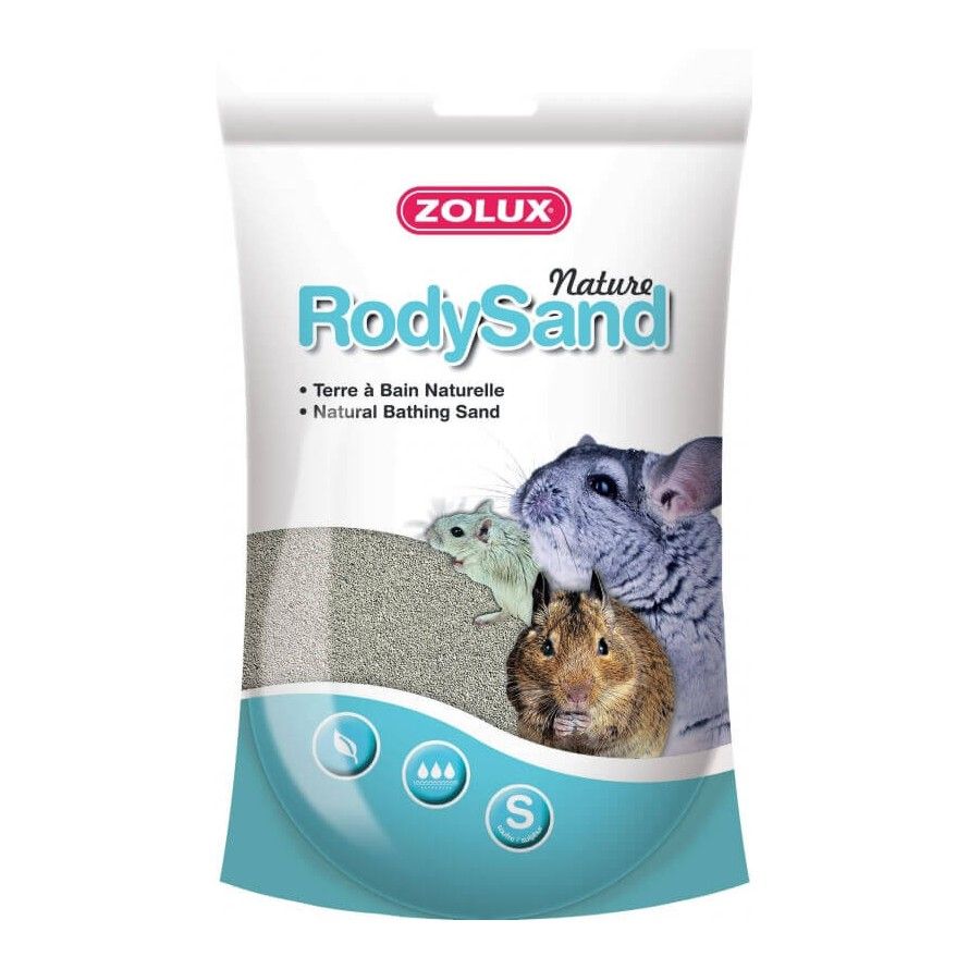 ZOLUX - “RodySand” Perfumed Bath Soil