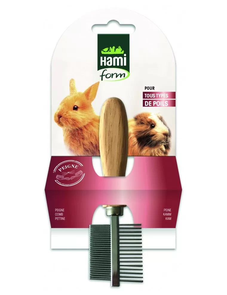 HAMIFORM - Peine Doble para Conejos y Roedores