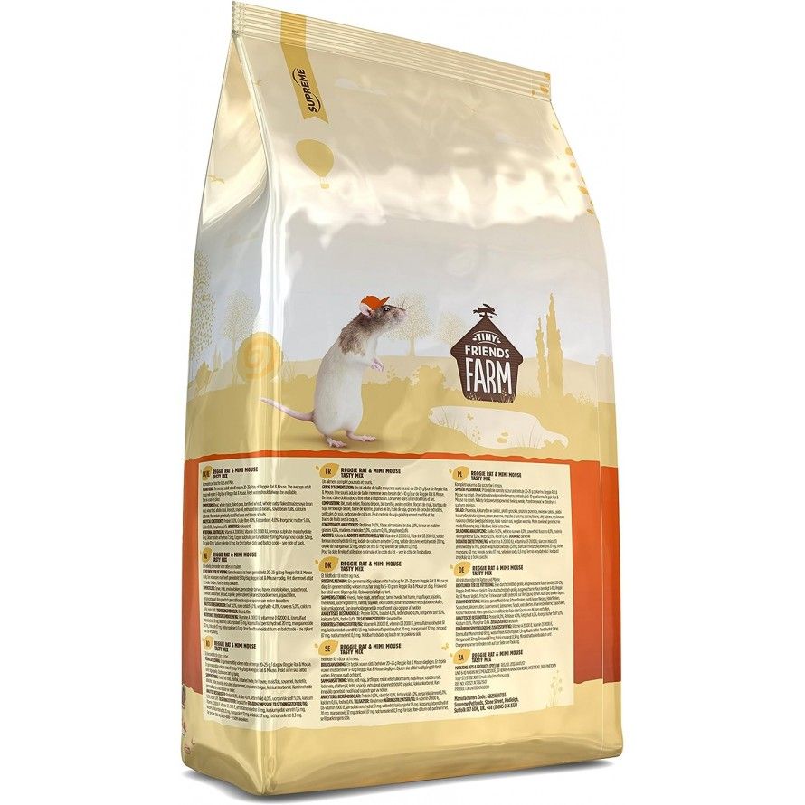 Reggie Rat & Mimi Mouse Tasty Mix: Mix for Rats and Mice!