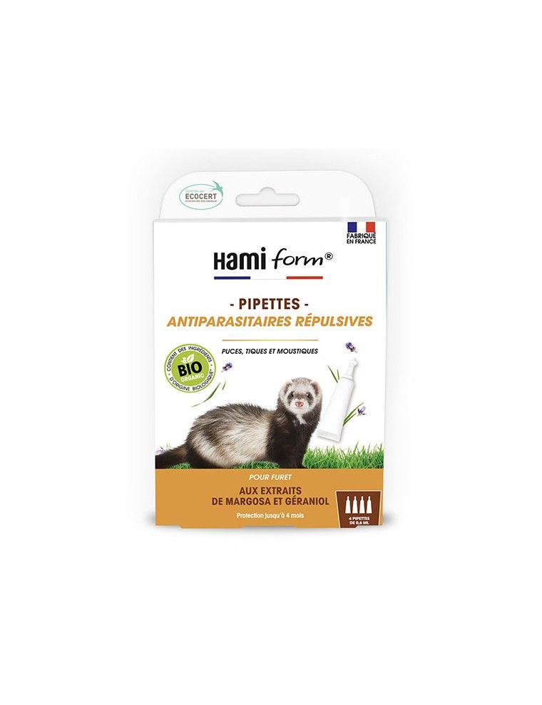 HAMIFORM - Pipettes Antiparasitaires pour Furet