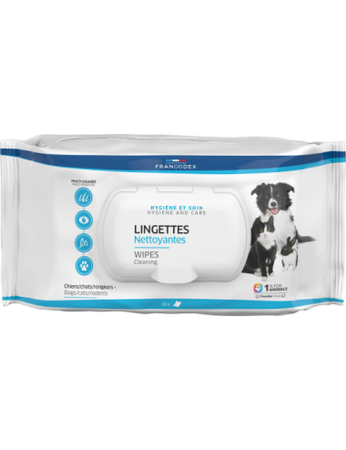 FRANCODEX - Lingettes Nettoyantes Multi-Usages