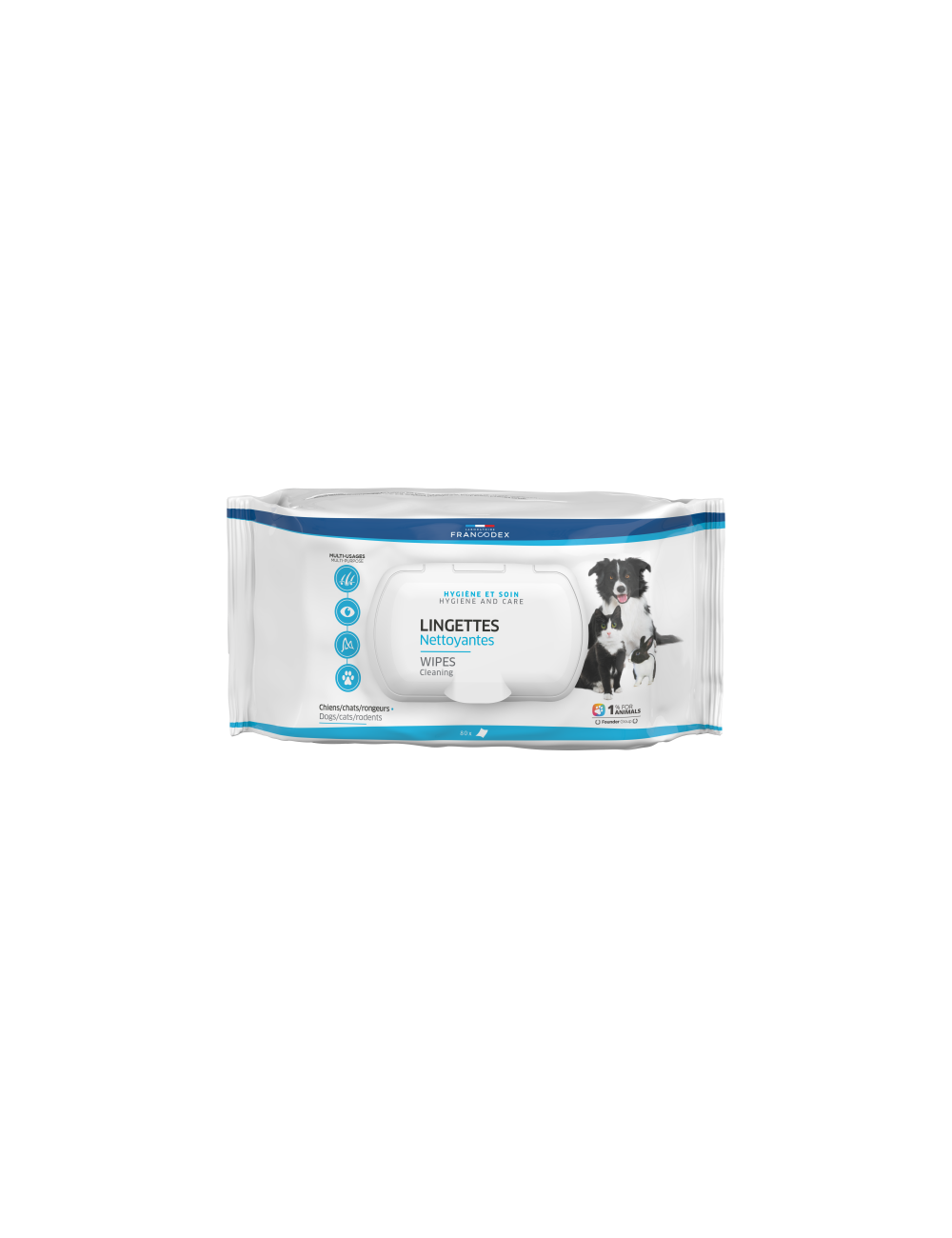 FRANCODEX - Multi-Purpose Cleaning Wipes