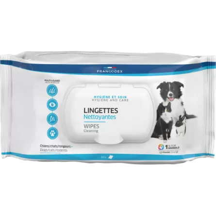 FRANCODEX - Lingettes Nettoyantes Multi-Usages FRANCODEX - Lingettes Nettoyantes Multi-Usages