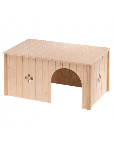 FERPLAST - Casetta in legno FSC™ per Conigli
